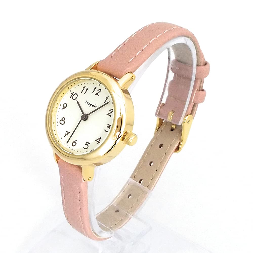 [Подписаться] Часы Fragola Watch Sweatproof Belt 10 ATM Водонепроницаемые часы H00921S-1 GDPK женские розовые