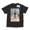 Retro Movie Poster Inspired by Napoleon Dynamite DTG Printed BLK/WHT T-Shirt