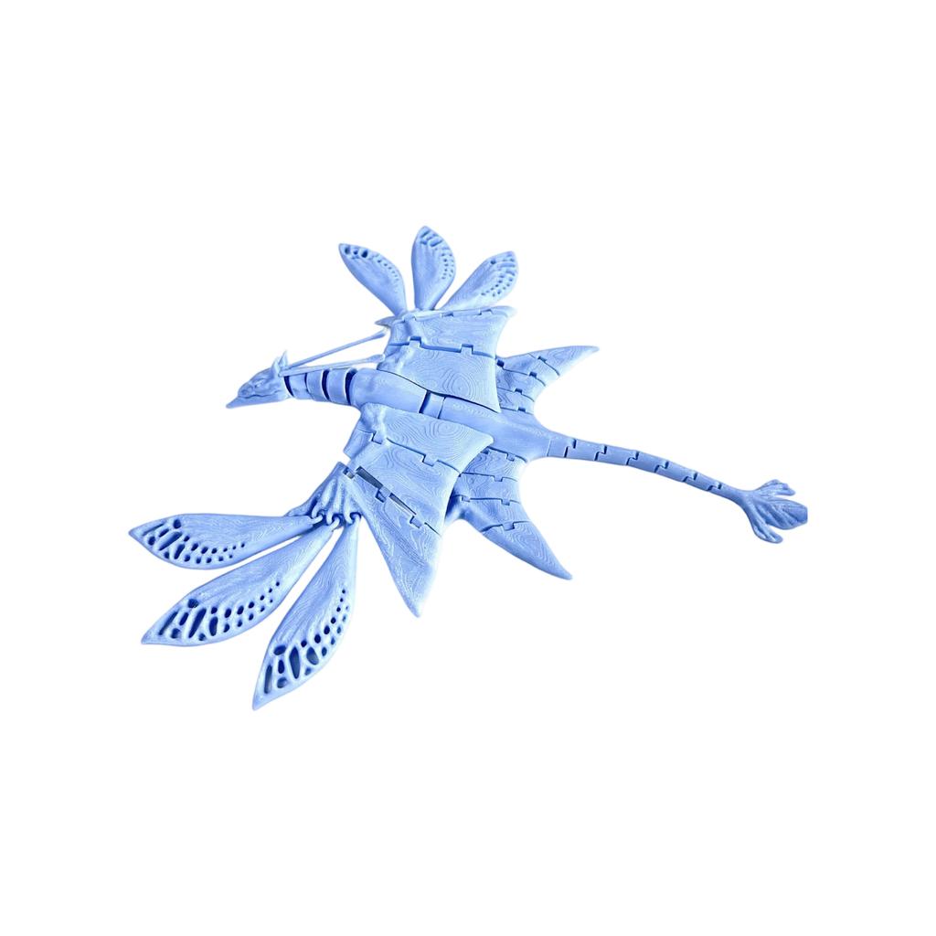 Банши 3D-печатная игрушка, фигурка с подвижными суставами, украшение в виде летающего дракона