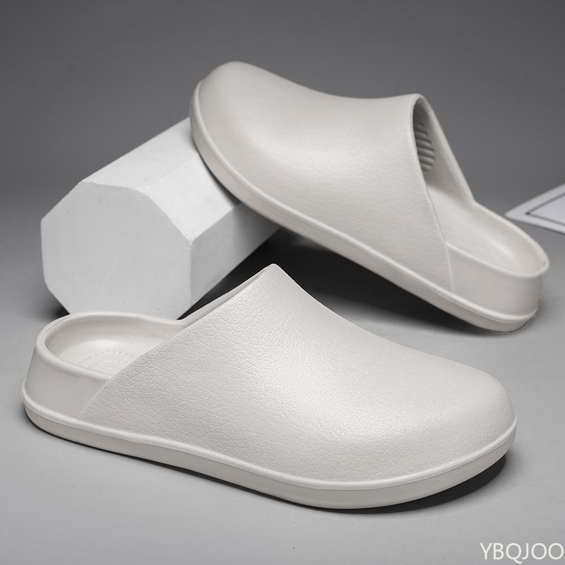 2025 Тапочки для пар Мужские Садовые Женские Водонепроницаемые Обувь для повара Удобные Сандалии Тапочки Рабочие Уличные Рыбацкие Туфли Zapatos