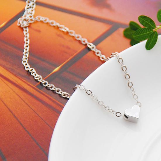 Женщины очаровательная любовь сердце кулон колье-цепочка ожерелье ювелирные изделия