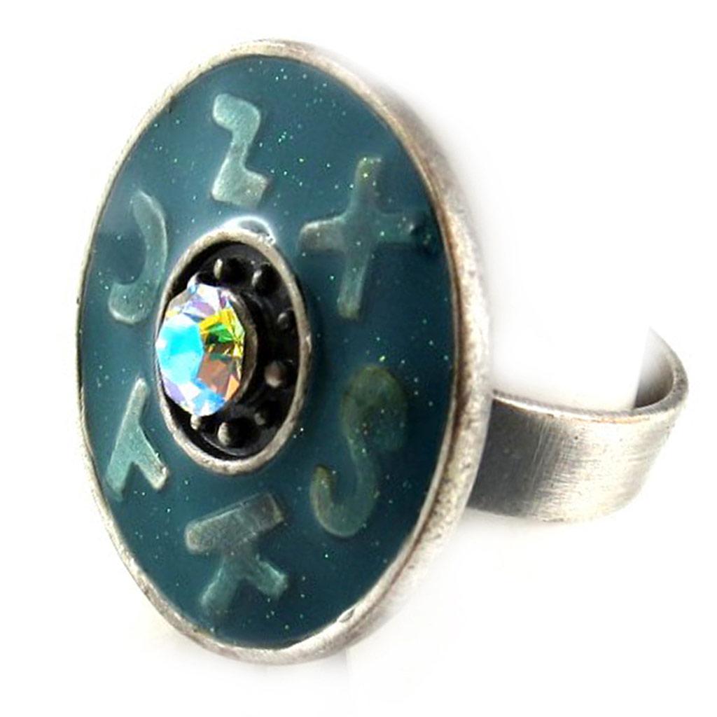 Les Trésors De Lily [E2588] - Дизайнерское кольцо «Byzance», бирюза