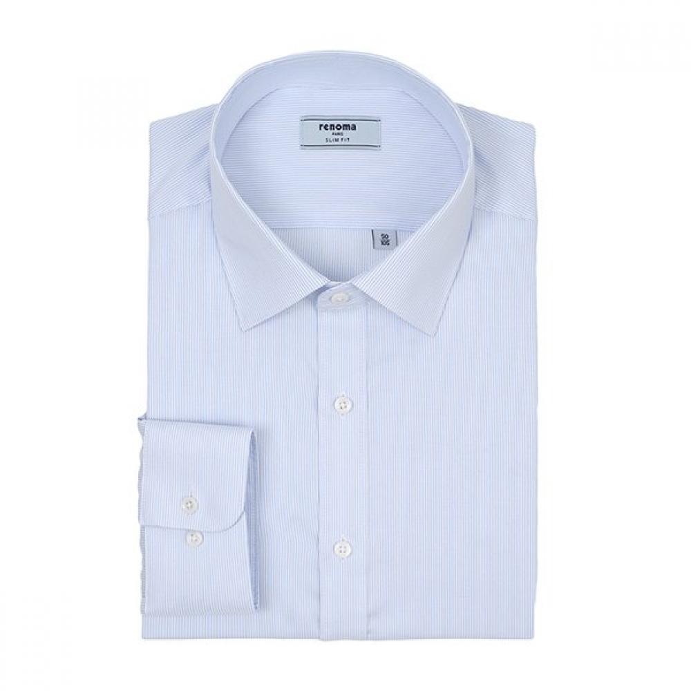 RENOMA Тонкая рубашка в мелкую полоску Rnssl1131 Bu