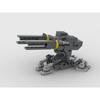 *Spaceship Future War Weapon Module MOC* Avorion, 4PX,Dyson, X4, No Man's Sky DIY Enlighten Block bricks,Compatible