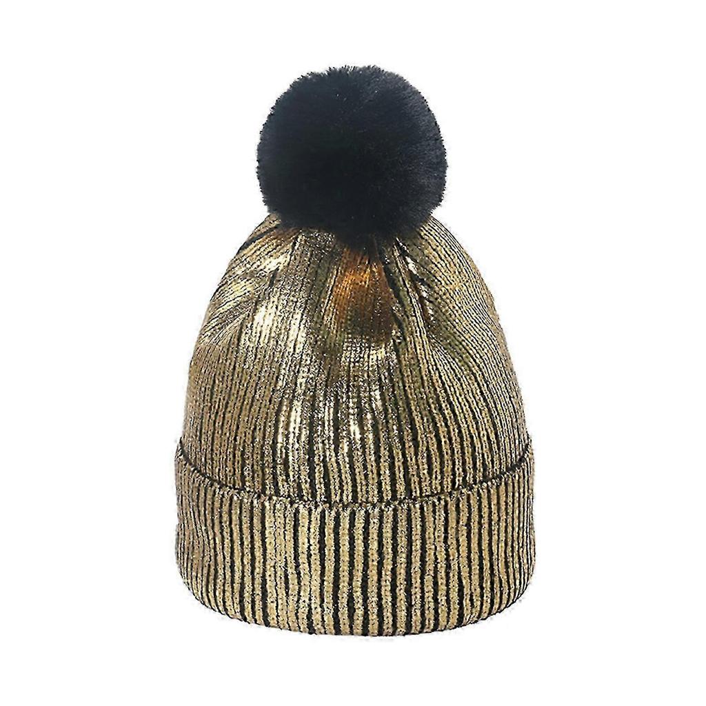 Acrylic beanie hat for women and girls
