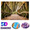 5D DIY Алмазная картина Мост Пейзаж Вышивка крестом Алмазная вышивка