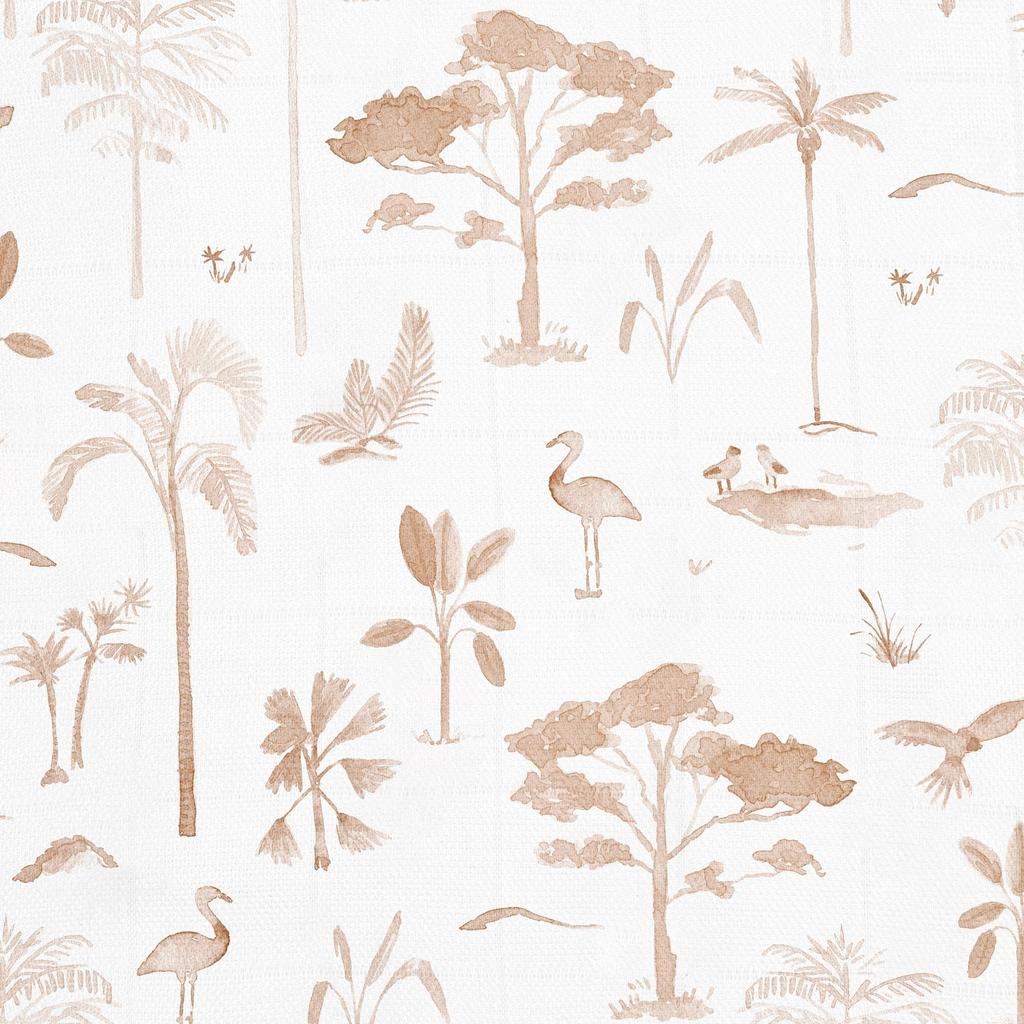 Aiden and Anay, аутентичный японский набор из 2 пеленок для новорожденных, предотвращающих ночной плач, марлевые детские пеленки для младенцев, подарок Safari Dreams, органические пеленки ASWO20008 120 x