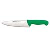 Couteau De Chef Arcos Couleur - Prof 292121 En Acier Inoxydable Nitrum Et Mango Polypropylène Vert Ergonomique Avec Lame De 20 Cm,