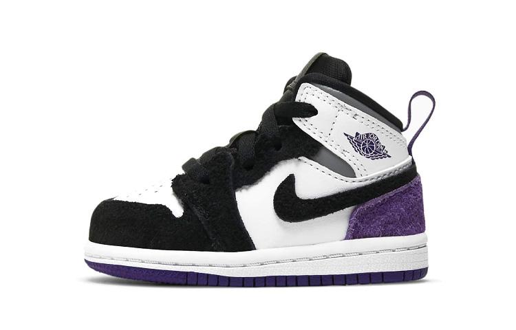 Jordan 1 Mid SE Purple TD BQ6933-105