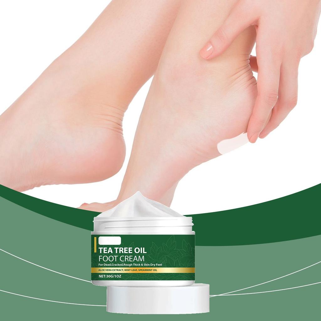 Teatree Oil Foot Cream Foot Skin Care Cream Moisturizing Foot Skin Daily Care Cream