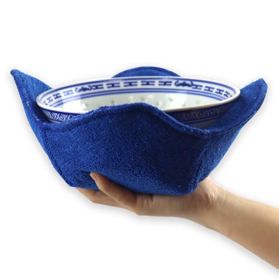 Heating Bowl Cover Microwave Safe Easy Handling Heat Resistant with Corner Edge Design Bowl Pot Holder