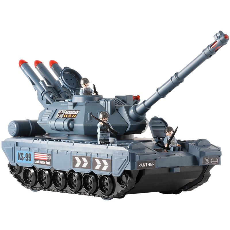 Large Tank Armor Puzzle Multi functional Transformation Children's Boy Toy Car Alloy Car Birthday Gift