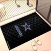 Коврик с принтом Dallas Cowboys, Моющийся напольный ковер, Для прихожей, общежития, прачечной, офиса, кабинета, Декор для дома, Подарок на день рождения, Рождество