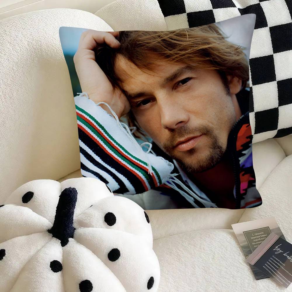 Band Jamiroquai Jay Kay Pillow Case Fashion Square Pillowcase Bedroom Sofa Room Ins Decoration Leisure