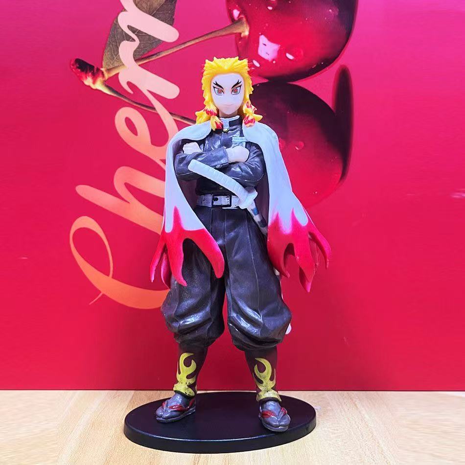 @Anime Demon Slayer Kimetsu no Yaiba Figure Kamado Tanjirou Action Figure Agatsuma Zenitsu Nezuko Warrior PVC Model Toys**
