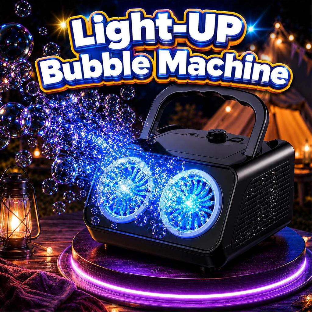 Fully Automatic Large Capacity Bubble Machine for Outdoor Events