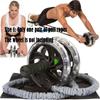 1 Pair Wheel Pull Rope Abdominal Pull Rope Latex Fitness Exercise Stretch Pull Ropes Abdominal Wheel Accessories