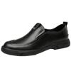 2024 Spring New Leather Shoes Men's Business Dress Best Man Large Shoes Versatile Casual Wedding Shoes