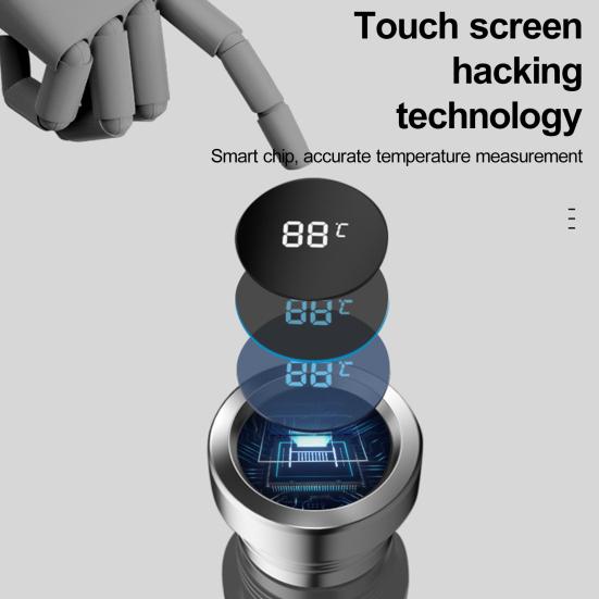 600/800/1000/1200/1500 мл термос из нержавеющей стали с дисплеем температуры портативная бутылка для горячей и холодной воды