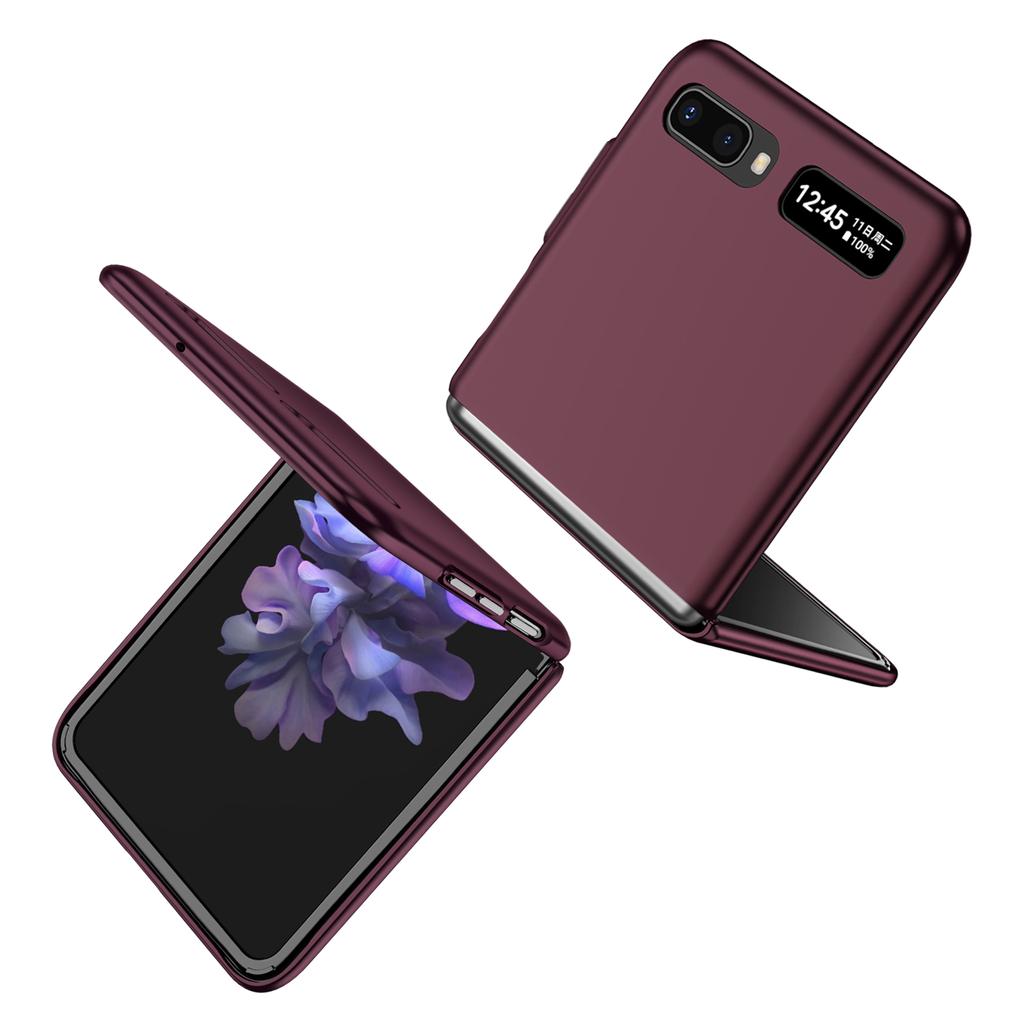 Для Samsung z flip2 flip7 flip 7 6 5 3 4 flip6 flip5 flip3 flip4 Защитный чехол из ПК для Samsung Galaxy Z Flip2 5G Flip 2 1
