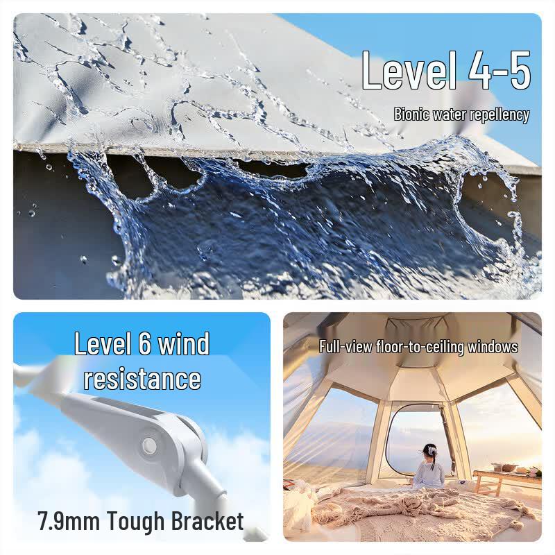 Camel Hugging Goose Automatic Pop-Up Camping Tent