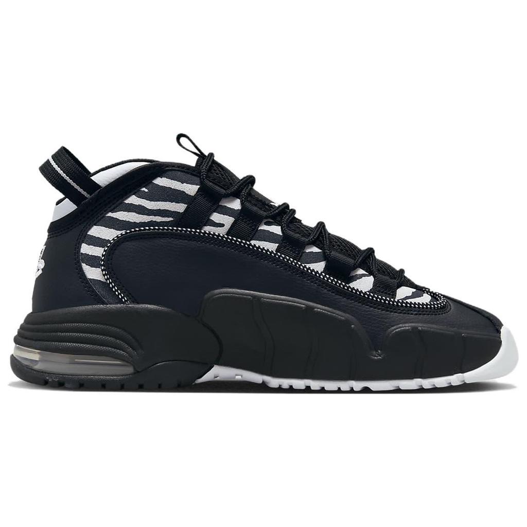 Nike Кроссовки мужские Air Max Penny 1 Полоски тигра Черный Vast-Grey Белый FD0783-010