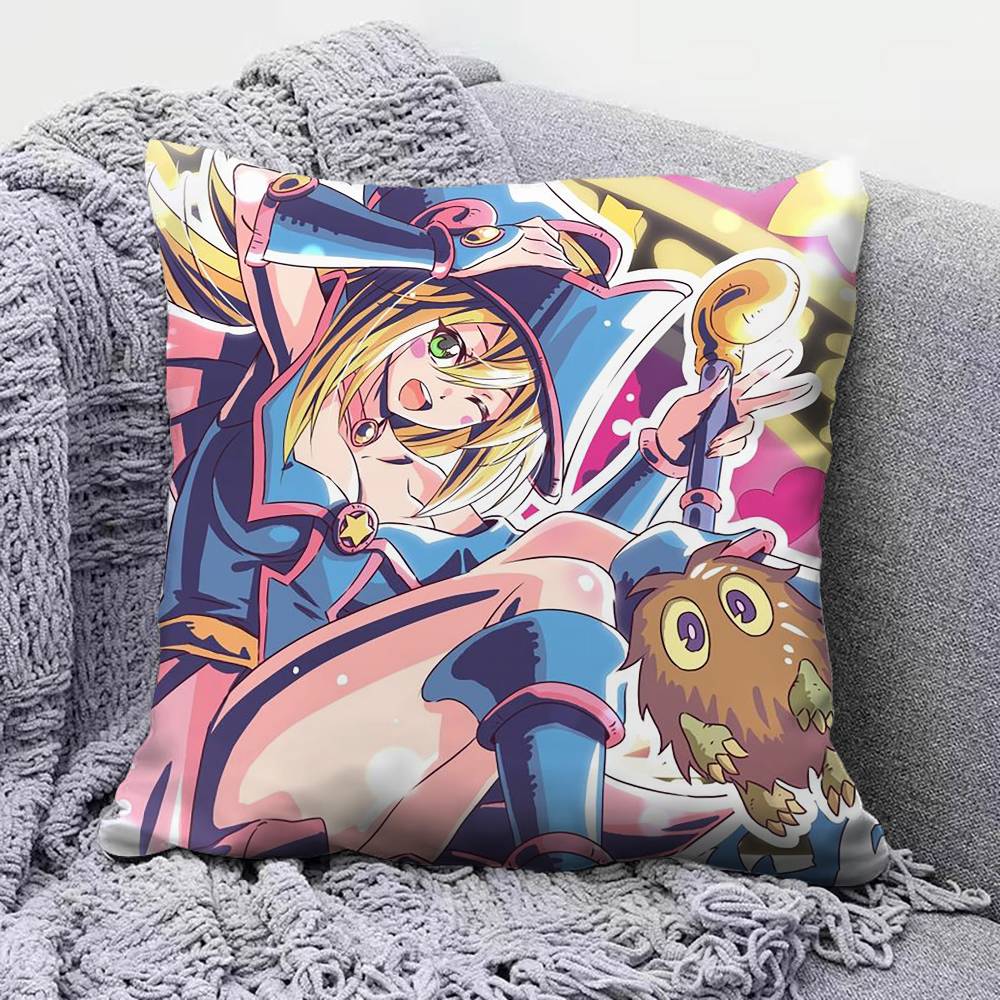 Dark Magician Girl Yu Gi Oh Home Sofa Cushion Covers and Aecorative Custom Pillow Covers