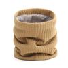 Fashion Stripe Plush Thicken Warm Winter Ring Scarf Women Men Knitted Full Face Mask Snood Neck Scarves Bufanda Muffler