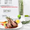 Ящик для хранения свежих овощей с ванилью, устойчивый к давлению и экологически чистый, креативный стакан для хранения свежих овощей с кориандром