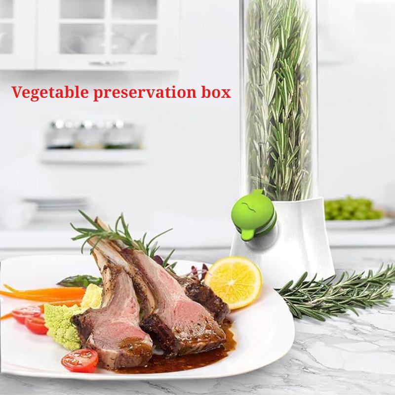 Ящик для хранения свежих овощей с ванилью, устойчивый к давлению и экологически чистый, креативный стакан для хранения свежих овощей с кориандром
