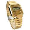 CASIO Дешевые Chipkashi Наручные часы Часы Унисекс Мужские Женские Кварцевые Цифровые Золотой A100WEG-9A
