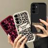 Красочный чехол с леопардовым принтом для Samsung S26 S25 Ultra S24 S23 Plus S22 S21 FE A54 A15 A25 A35 A55 A16 A26 A36 A56 A17 A27 A37 A57 5G Ударопрочный чехол