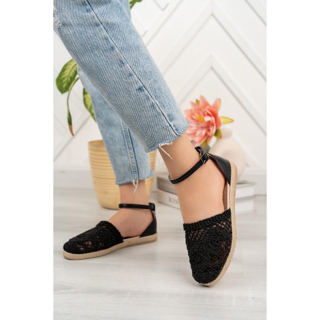 Бежевые женские кружевные сандалии Bg1058-123-0001