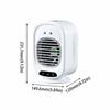 3-Gear Regulating Portable Air Conditioner USB Charging USB Air Cooler Electric Fan  Dormitory Use