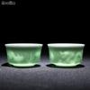 Керамическая чайная чашка с изображением лотоса и дракона ручной работы Jingdezhen Celadon Master Tea Cups 100 мл