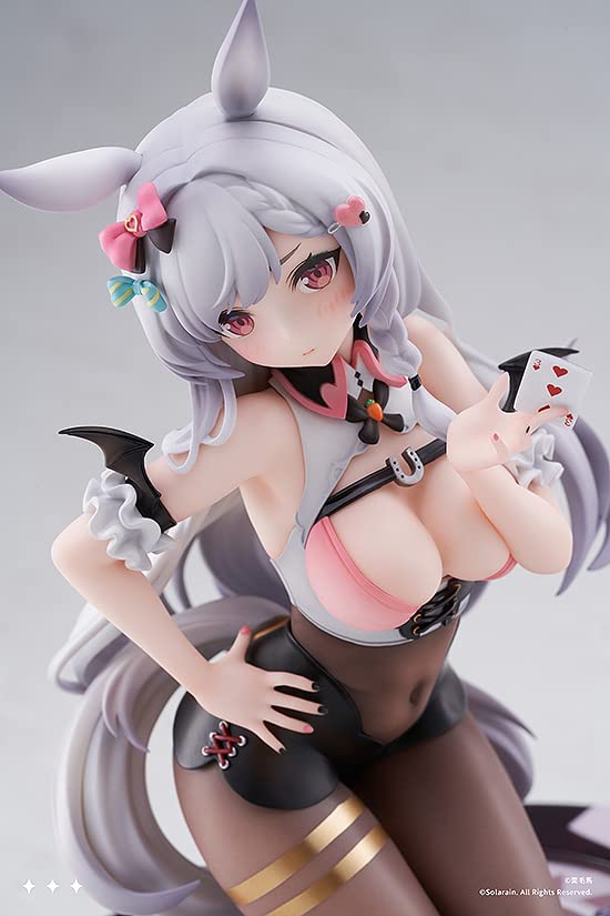 Масштабная пластиковая покрашенная готовая фигурка Lucky Dealer Ashige-chan ver. 1/7
