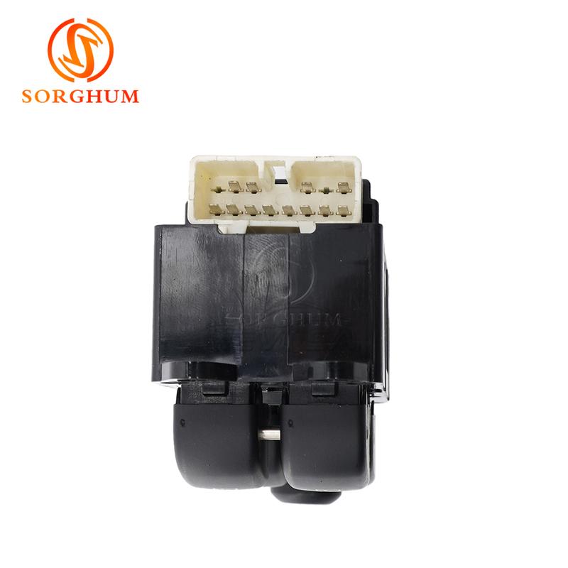 Sorghum 96269354 LHD Front Left Window Lifter Control Switch Button For Hyundai Daewoo Nubira 96190771 96190775 Car Accessories