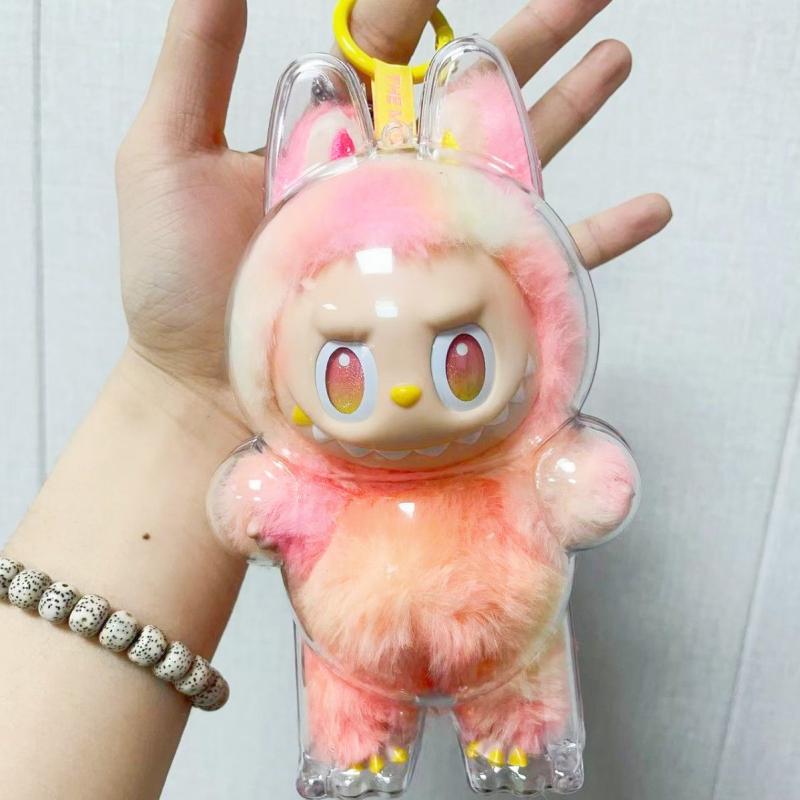 Для Labubu Crybaby Прозрачный Защитный Чехол Плюшевая Кукла Игрушка Чехол Коробка для Хранения