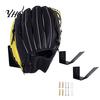 Heavy Duty Glove Holder Baseball Display Stand, Wall Mount Space Saving Hanger, Durable Stainless Fan Gift Steel Storage Rack for Sports Memorabilia