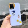 Мультяшный чехол для телефона Vivo Y21 2021 Y21S Y 21 V2110 V2111 Конфетный силиконовый чехол Задняя крышка для Vivo Y33S Y 33S V2109 Чехол Funda