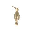 Small Woodpecker Figurines Solid Brass Desktop Ornaments Animal Statue Handicraft Collection