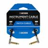 BOSS BPC-4 Patch Cable, 10cm, LL-Type Plugs, 24K Gold-Plated, Space-Saving