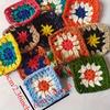 Flower Random Styles Diy Crochet Doilies Table Mats Decoration Handmade Crochet Patch Clothes Hat Headgear Accessories
