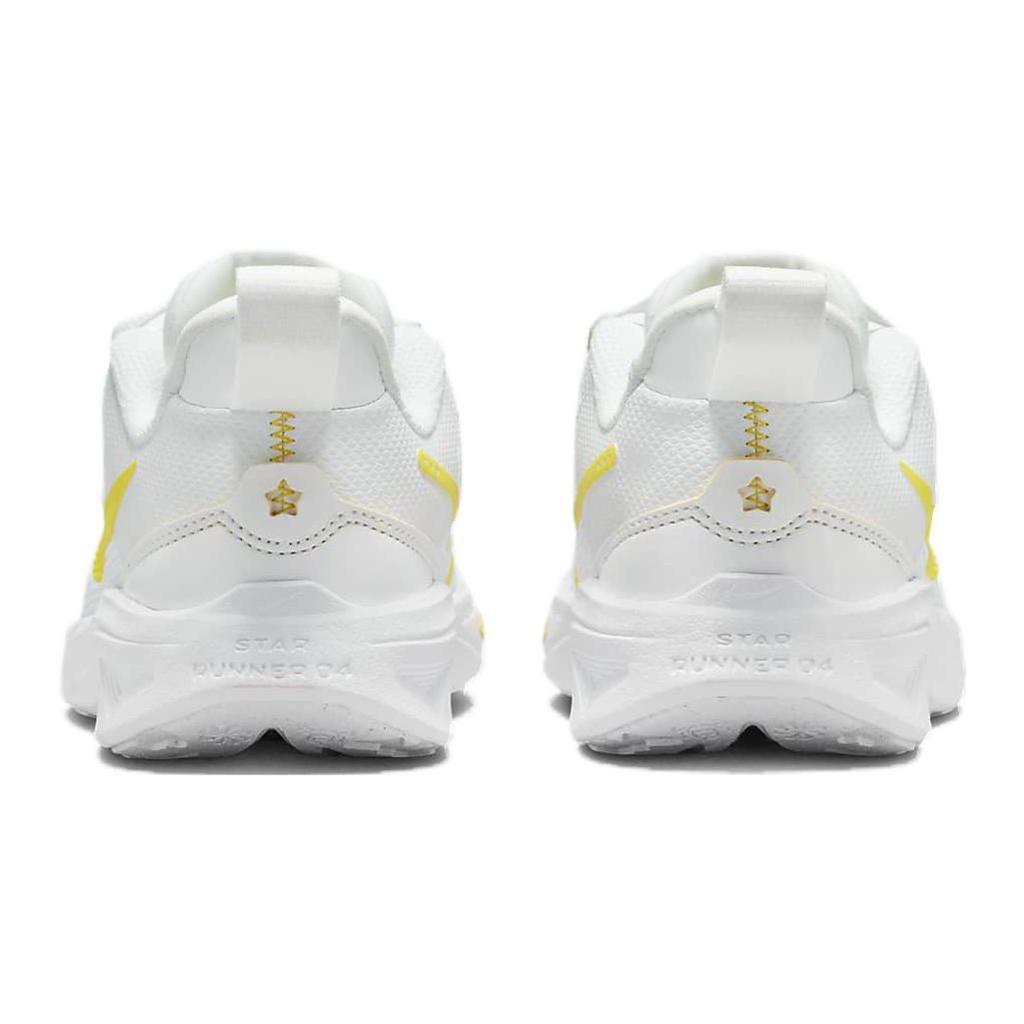 Nike Star Runner 4 PS 'Summit White Opti Yellow' DX7614-101