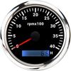 85MM Tachometer with LCD Hour Meter For Marine Boat Car RPM Gauge 8000rpm 6000rpm RPM Meter Tach Gauge 7 Colors LED Backlight