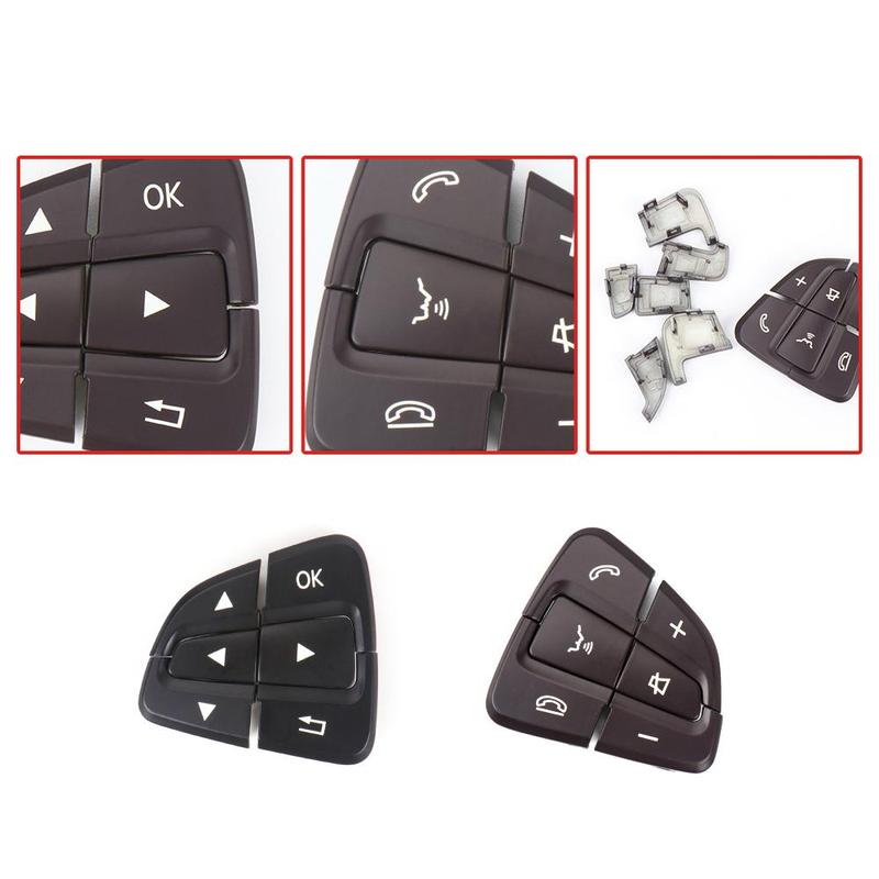 Для Mercedes Benz W218 W246 W117 W172 W176 Новая кнопка управления на рулевом колесе Многофункциональная кнопка Аксессуары для интерьера
