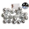 LED Disco Ball String Light Christmas Tree Decorations Battery Operated Mirror LED