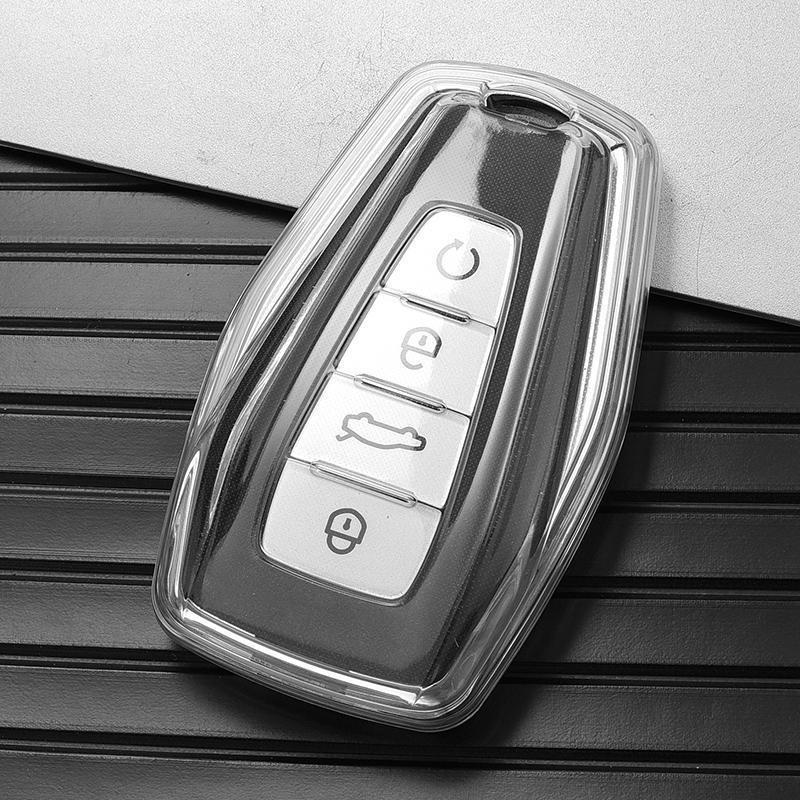 Премиальный чехол для ключей для Geely Xingyue L и Boyue X 2021 года - Элегантный аксессуар для мужчин и женщин