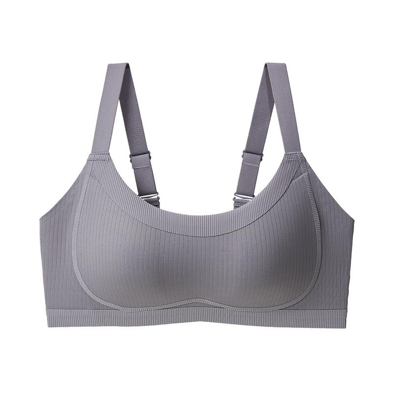 Seamless Plus Size Bra Wireless Bras for Women Full Cup Bra Sexy Underwear Red Color Brassiere M-3XL