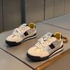 Модные мужские желтые кроссовки Роскошные дизайнерские туфли с низким верхом Летние нескользящие износостойкие плоские кроссовки Zapatillas Hombre